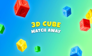 Image Match Away 3D Cube